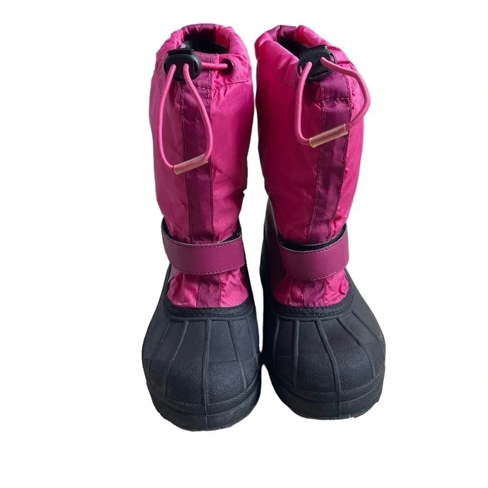 Columbia Powerbug Forty Waterproof Insulated Winter Snow Boots Girls Size 4